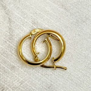 SOLD Hoop earrings